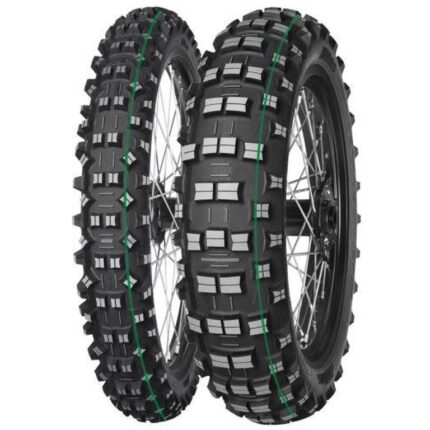 Mitas TERRA FORCE- EF 2 SM 90/90 - 21 R21 [54] R  TT  F  SUPER LIGHT  (zielony pasek)